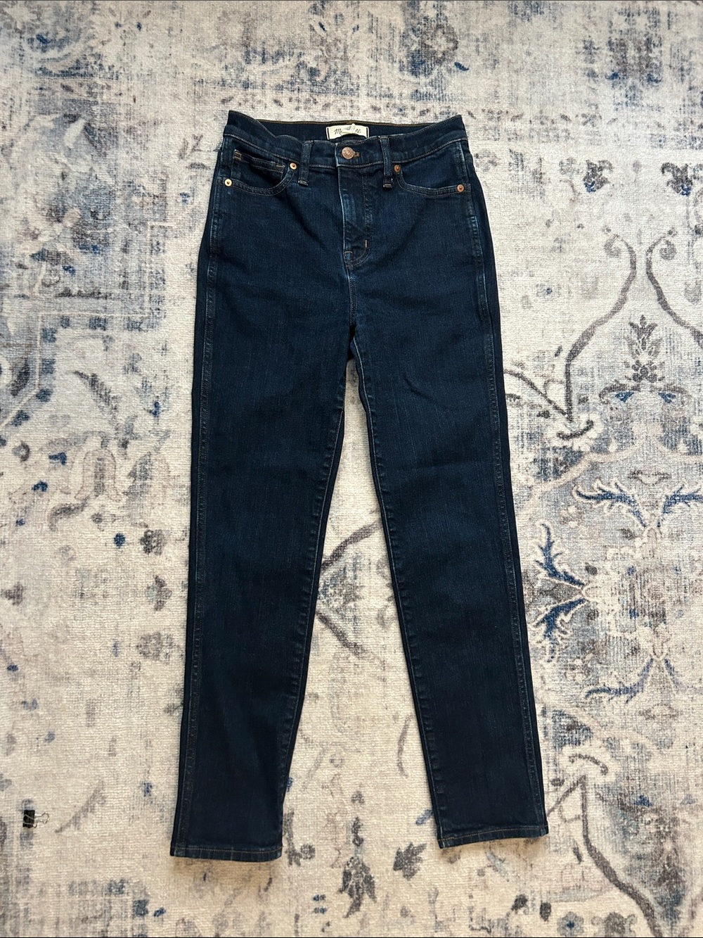 Madewell Stovepipe Jeans in Rinse Wash (26)